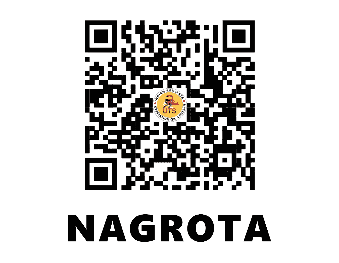 UTS QR Code for NAGROTA - NGRT (NR - HIMACHAL PRADESH)